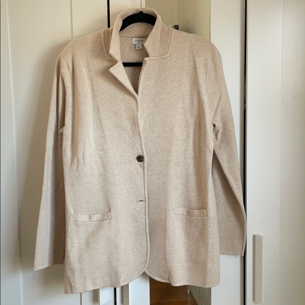 J.Crew sweater blazer